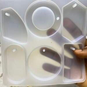 Resin Keychain mold (silicone)