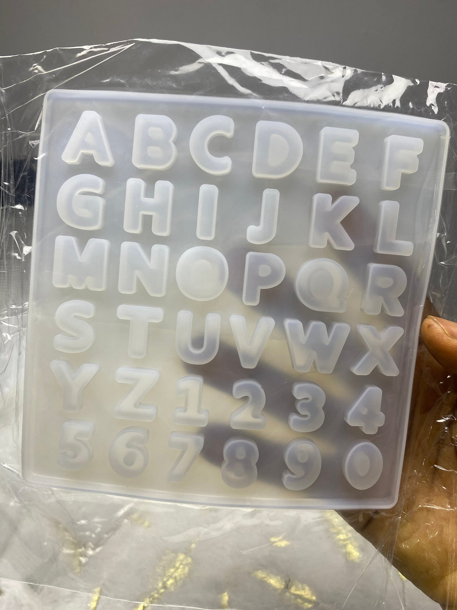Alphabet Mold (small)