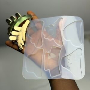 Hairclip mold and clips