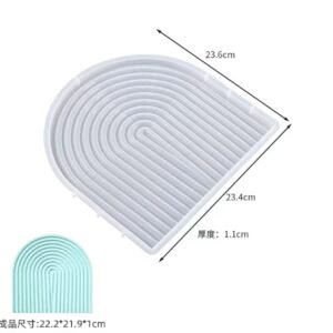 Decorative tray mold