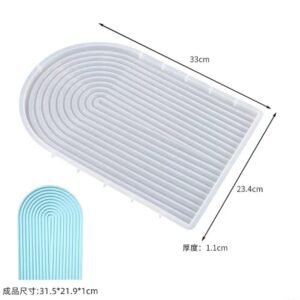 Decorative tray mold