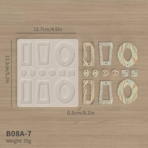 Earring Mold (dangling ear ring mold)