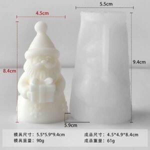 Christmas Candle Mold