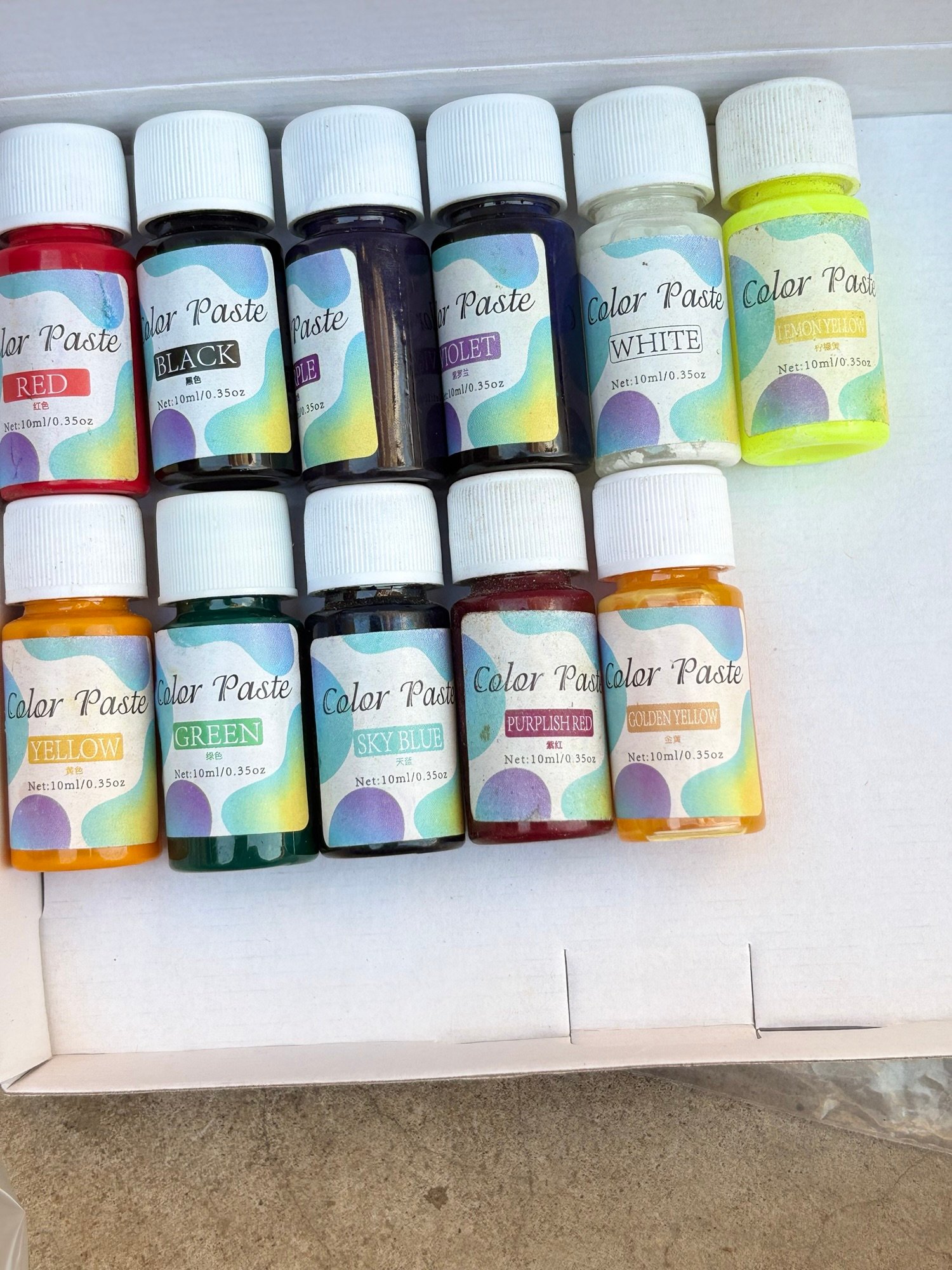 Colour Paste for resin art