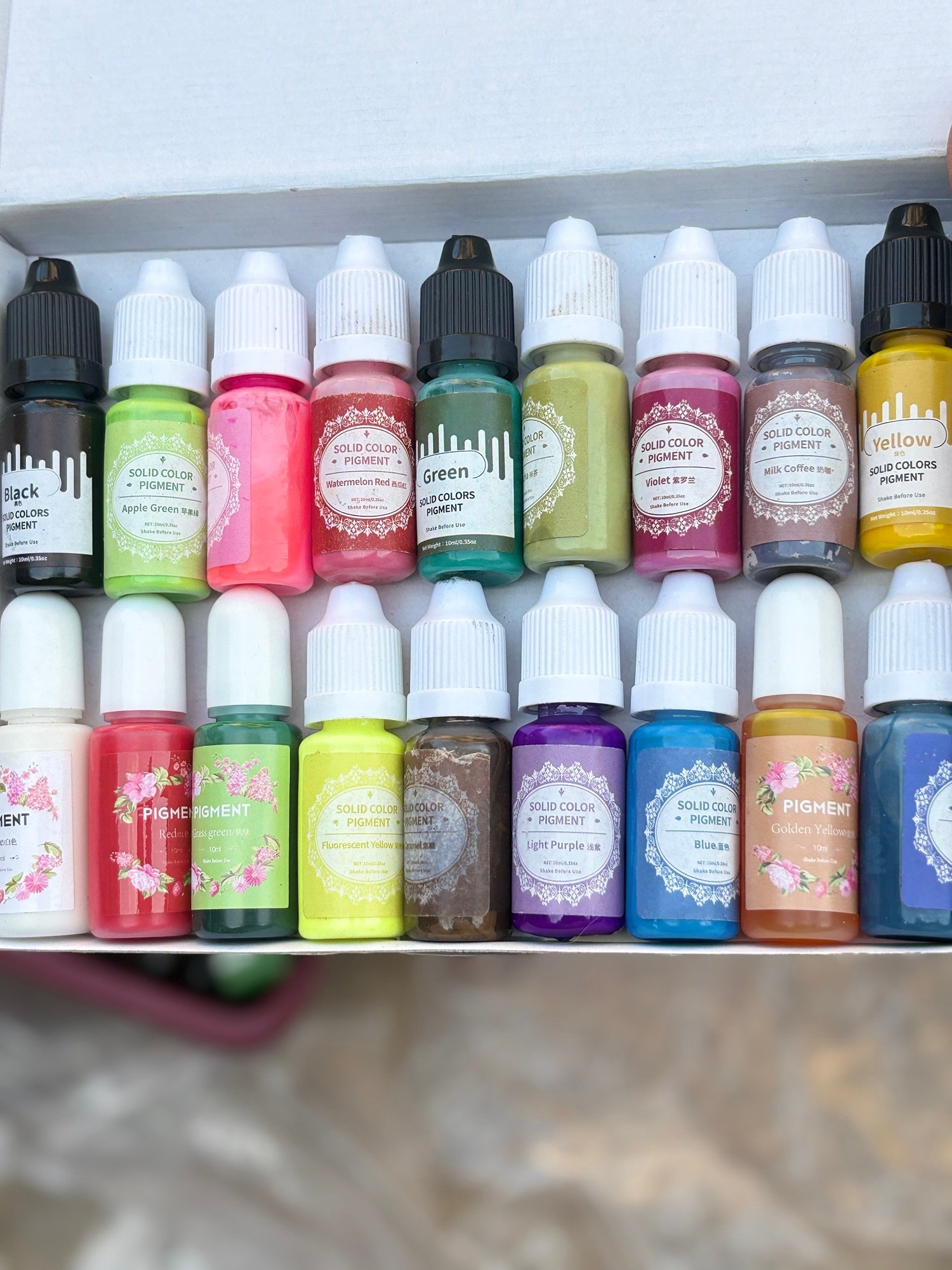 Solid Pigment for Resin – Rich, Long-Lasting Color