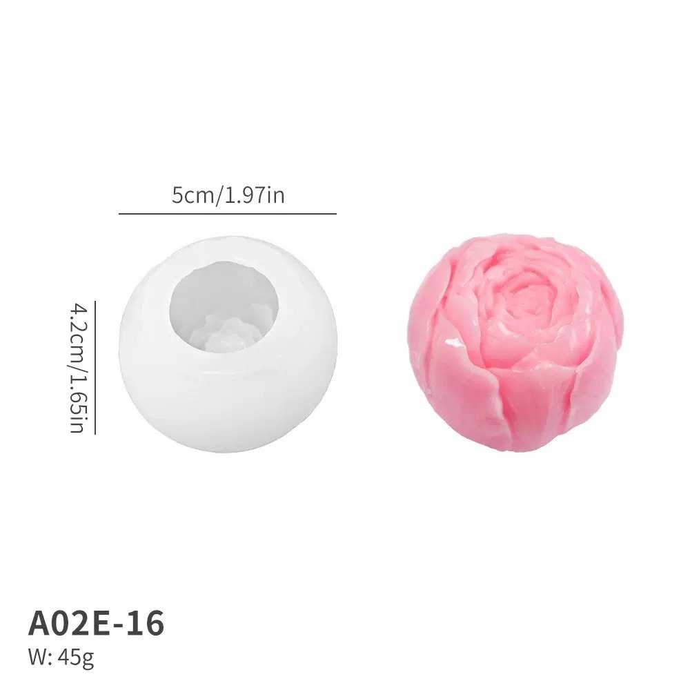 Rose Candle Mold