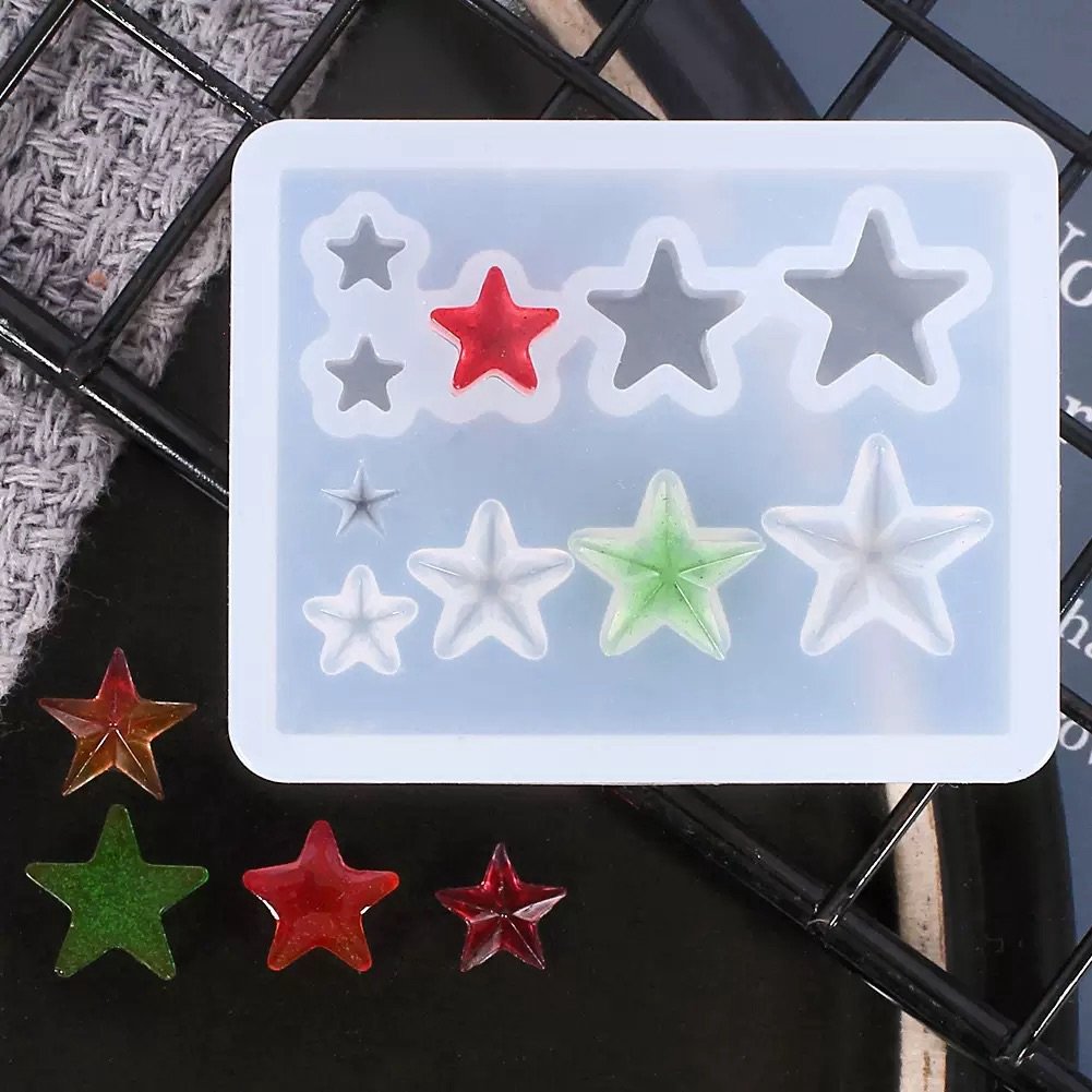 Charm mold (tiny star)