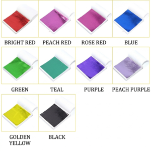 foil sheet (flake sheet) - multiple colours