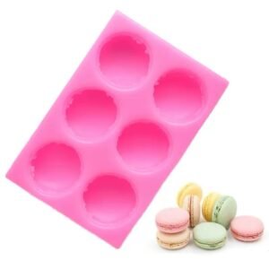 Macaroon mold (candle topping and pastries use)