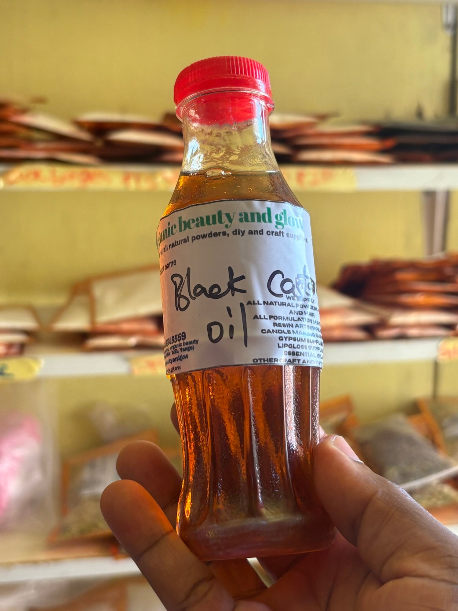 Jamaican black castor oil